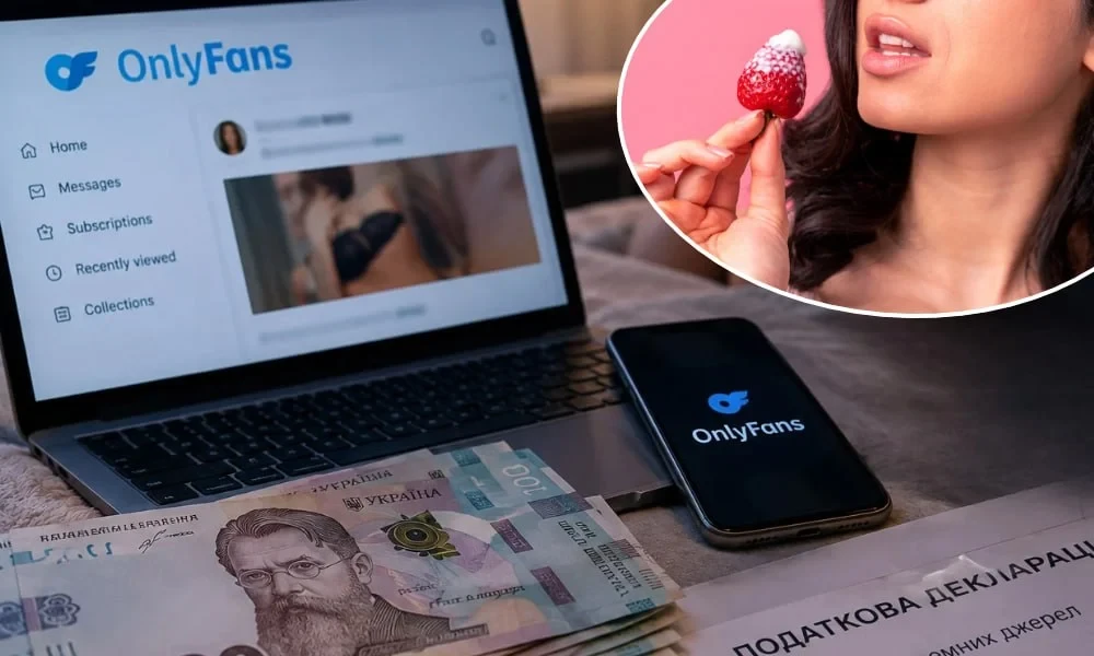 Українці заробили на OnlyFans 682 мільйони: податки заплатив лише кожен восьмий